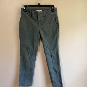 Loft size 2 petite dark green pants